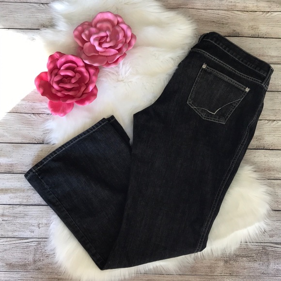 GAP Denim - GAP Ultra Low Rise Black Jeans size 18